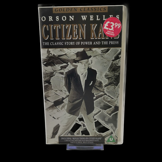 Citizen Kane (Rosebud) - VHS - PAL - 50th anniversary Special - Zustand Gut