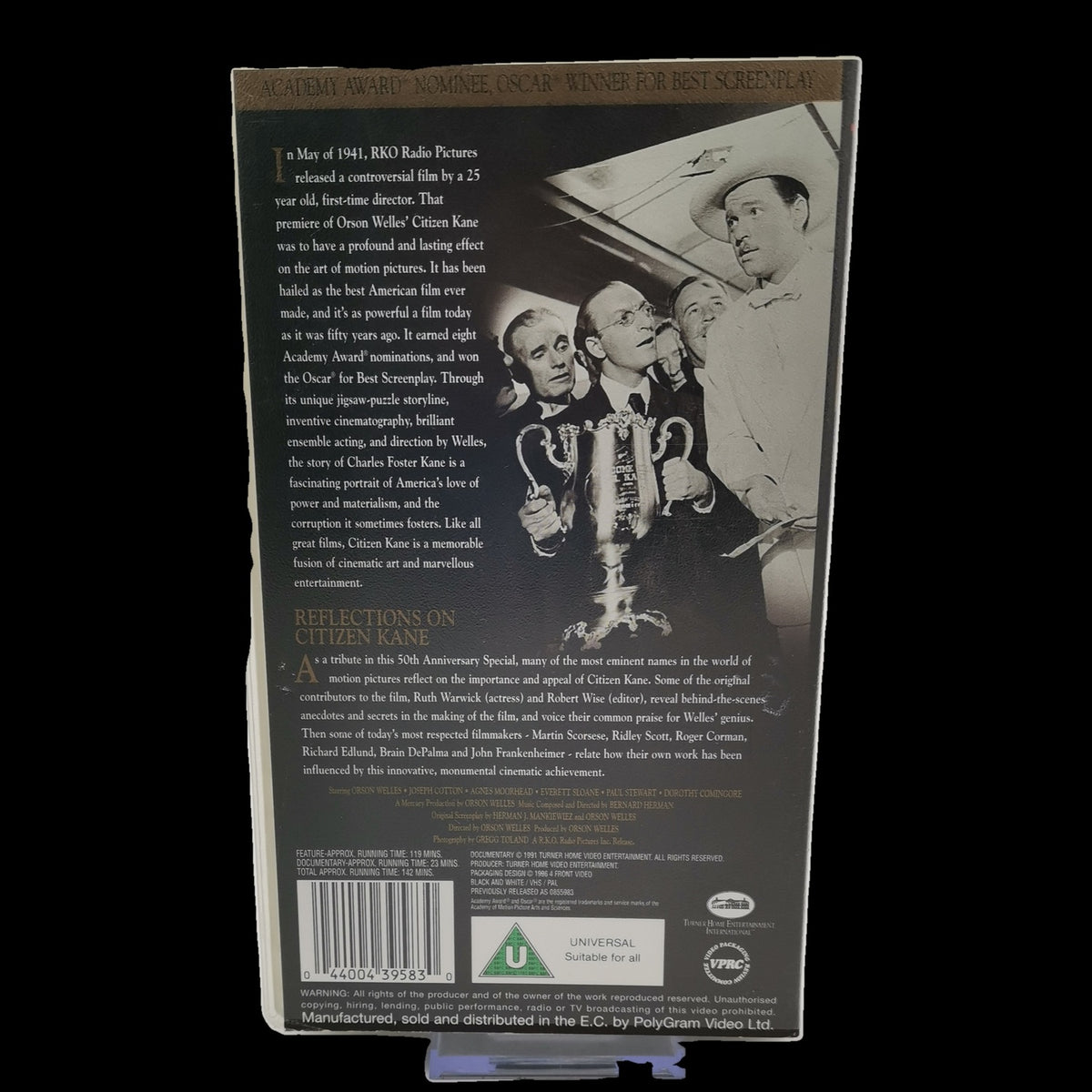 Citizen Kane (Rosebud) - VHS - PAL - 50th anniversary Special - Zustand Gut