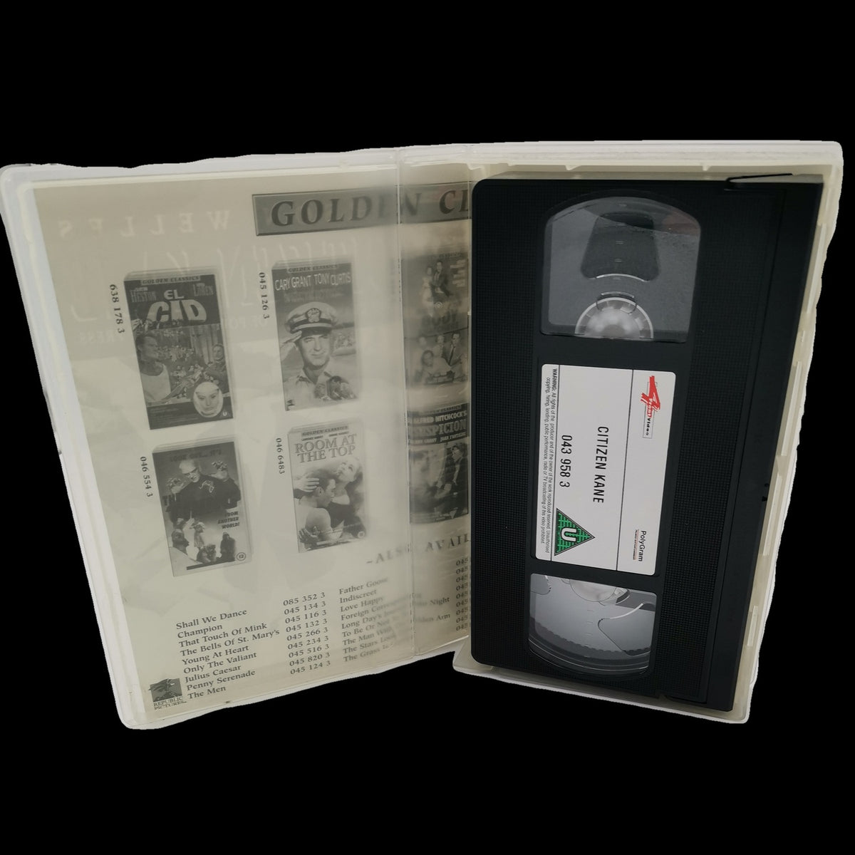 Citizen Kane (Rosebud) - VHS - PAL - 50th anniversary Special - Zustand Gut