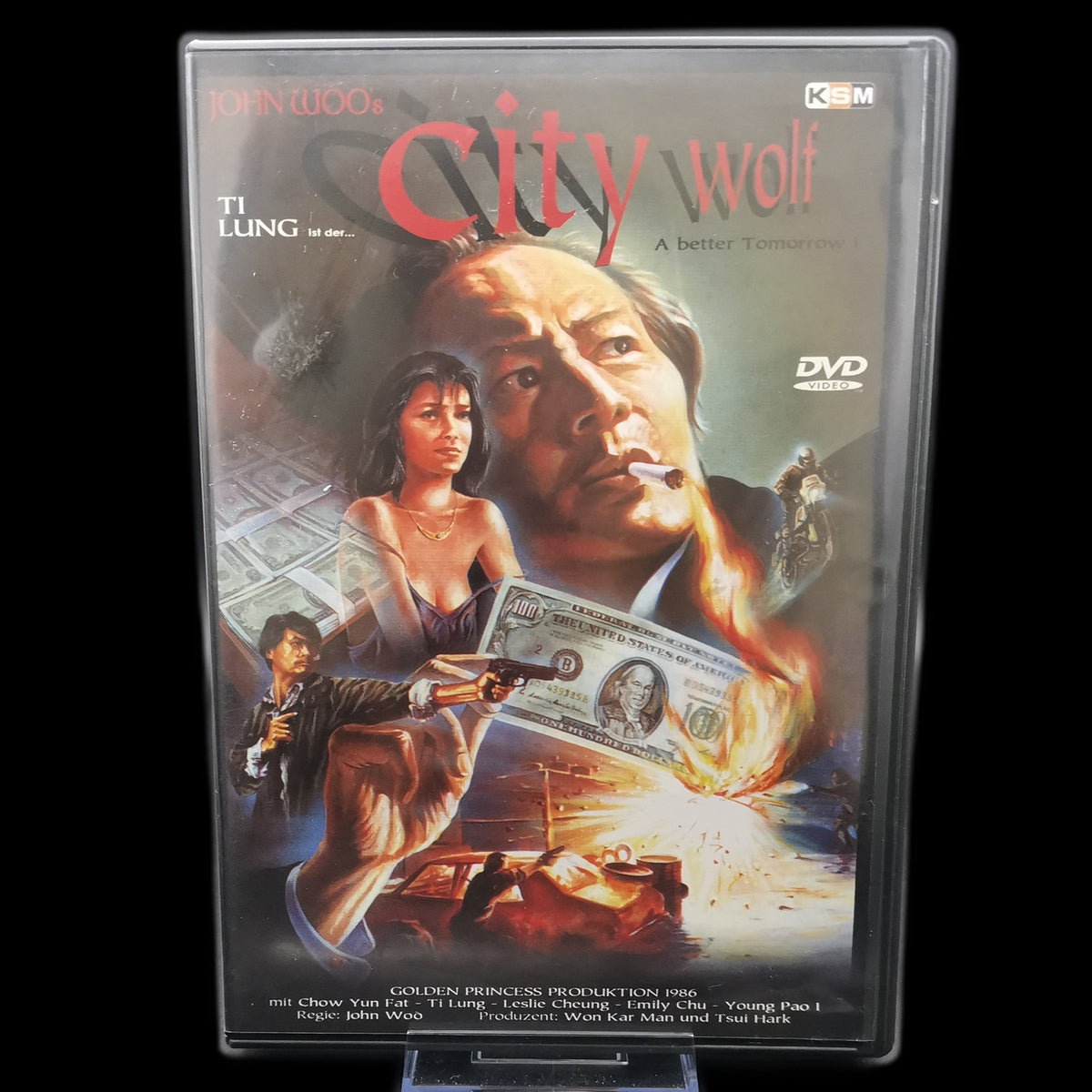 City Wolf - A Better Tomorrow - John Woo Klassiker - Action - DVD - Gebraucht