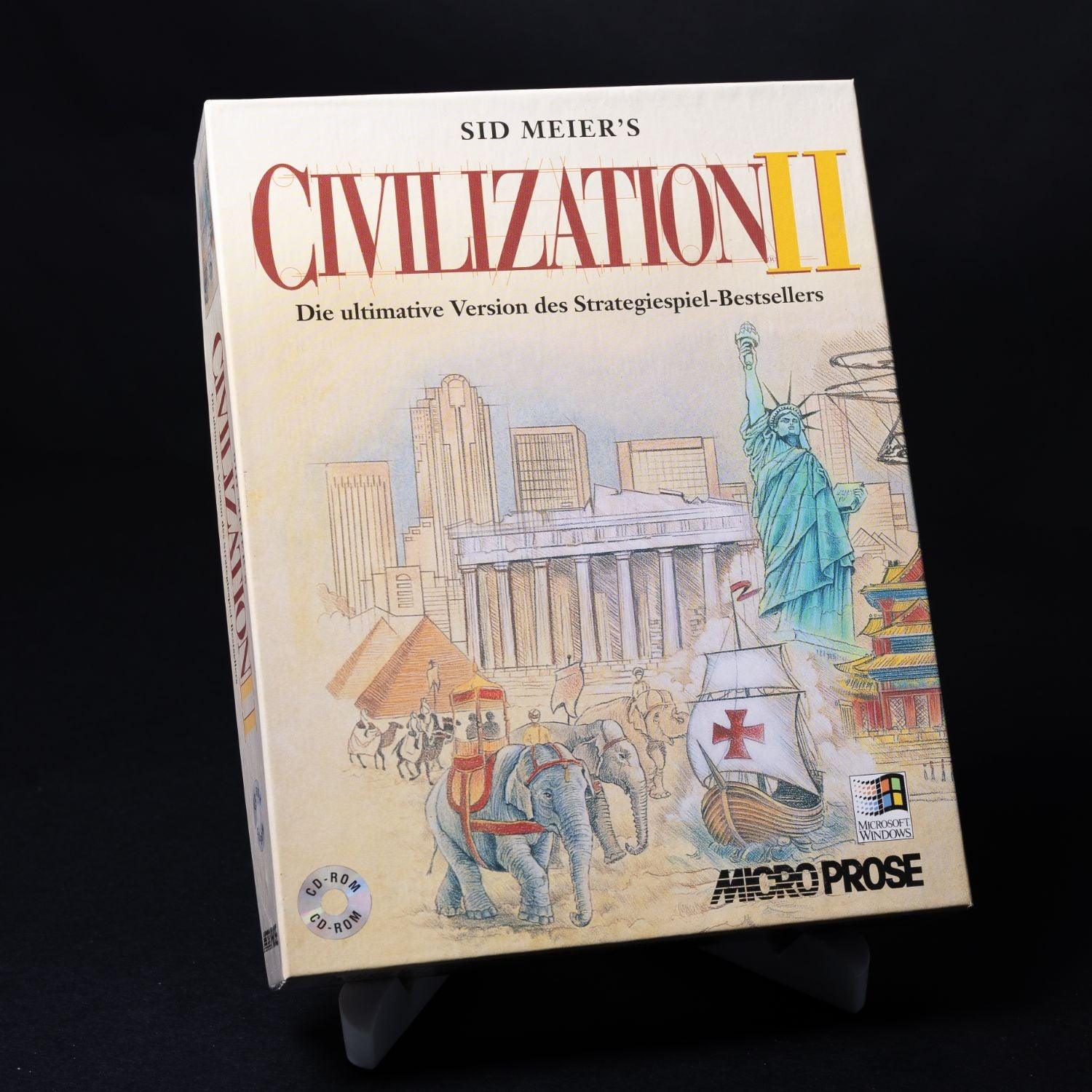 civilization-ii-pc-cd-rom-spiel-big-box-cib-komplett-sammlerzustand-2 - Utopia Collectibles