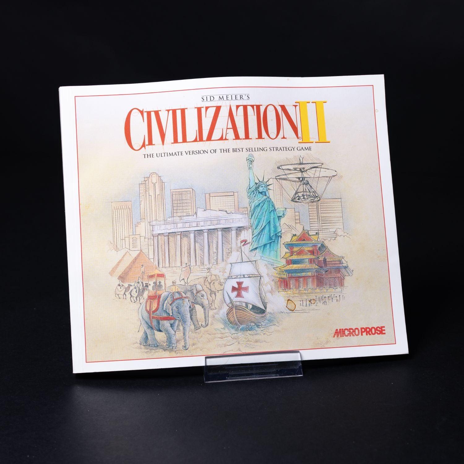 civilization-ii-pc-cd-rom-spiel-big-box-cib-komplett-sammlerzustand-4 - Utopia Collectibles