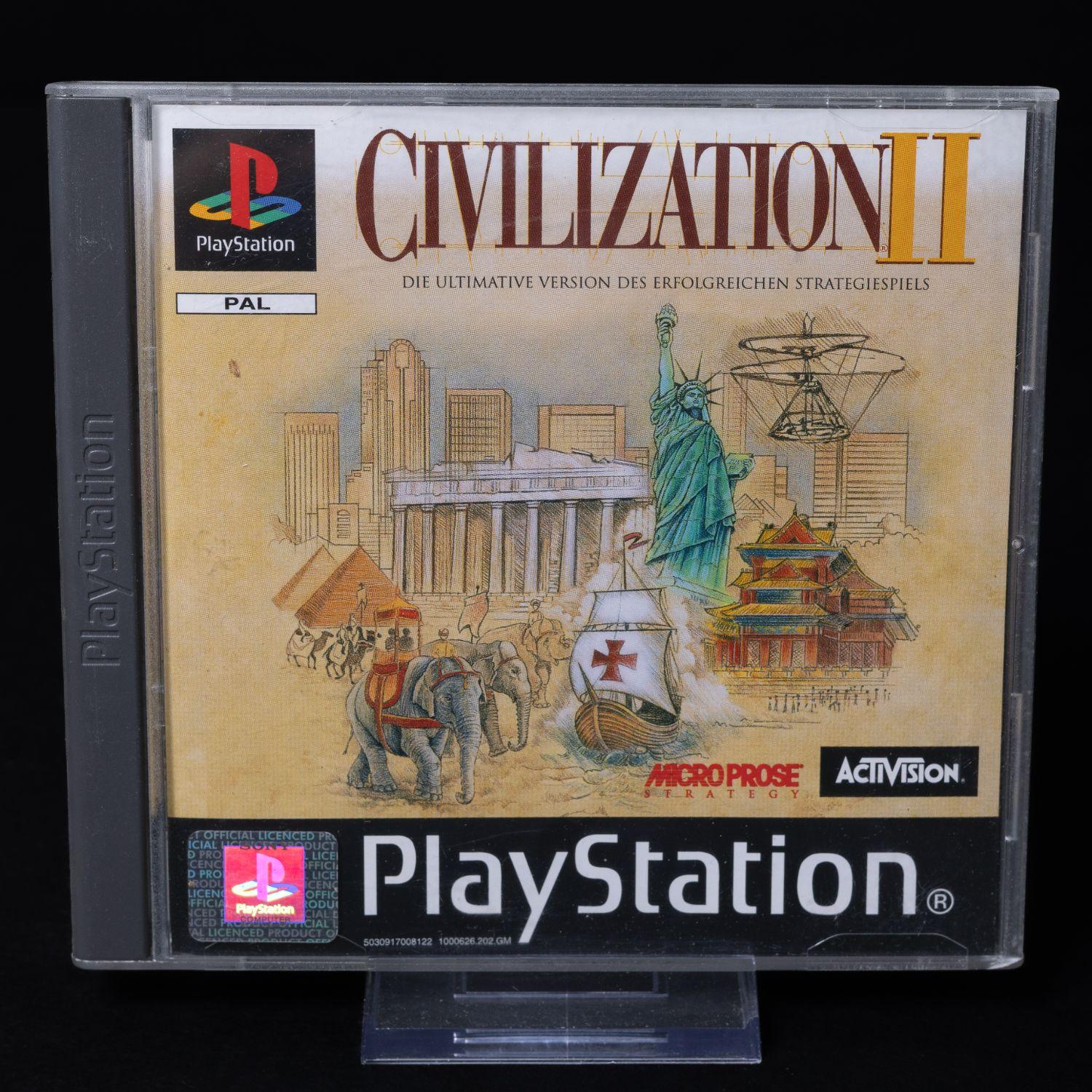 civilization-ii-playstation-ps1-cib-pal-zustand-sehr-gut-1 - Utopia Collectibles
