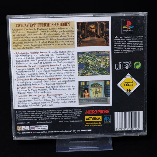 civilization-ii-playstation-ps1-cib-pal-zustand-sehr-gut-2 - Utopia Collectibles