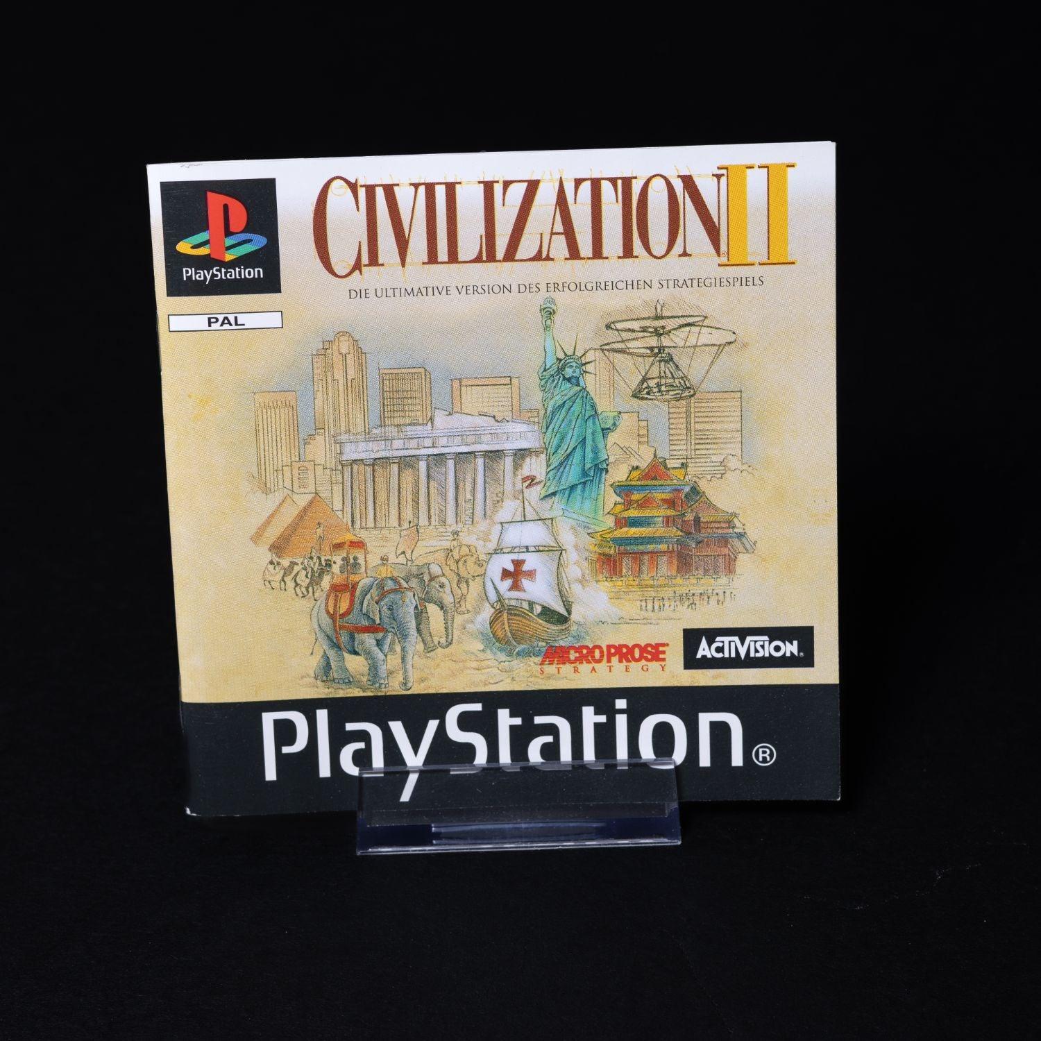 civilization-ii-playstation-ps1-cib-pal-zustand-sehr-gut-5 - Utopia Collectibles