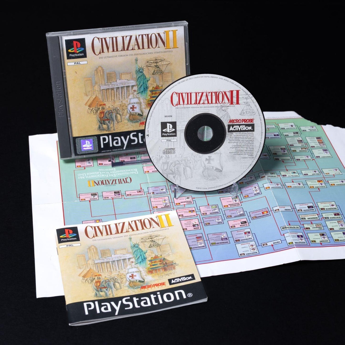 civilization-ii-playstation-ps1-cib-pal-zustand-sehr-gut-7 - Utopia Collectibles