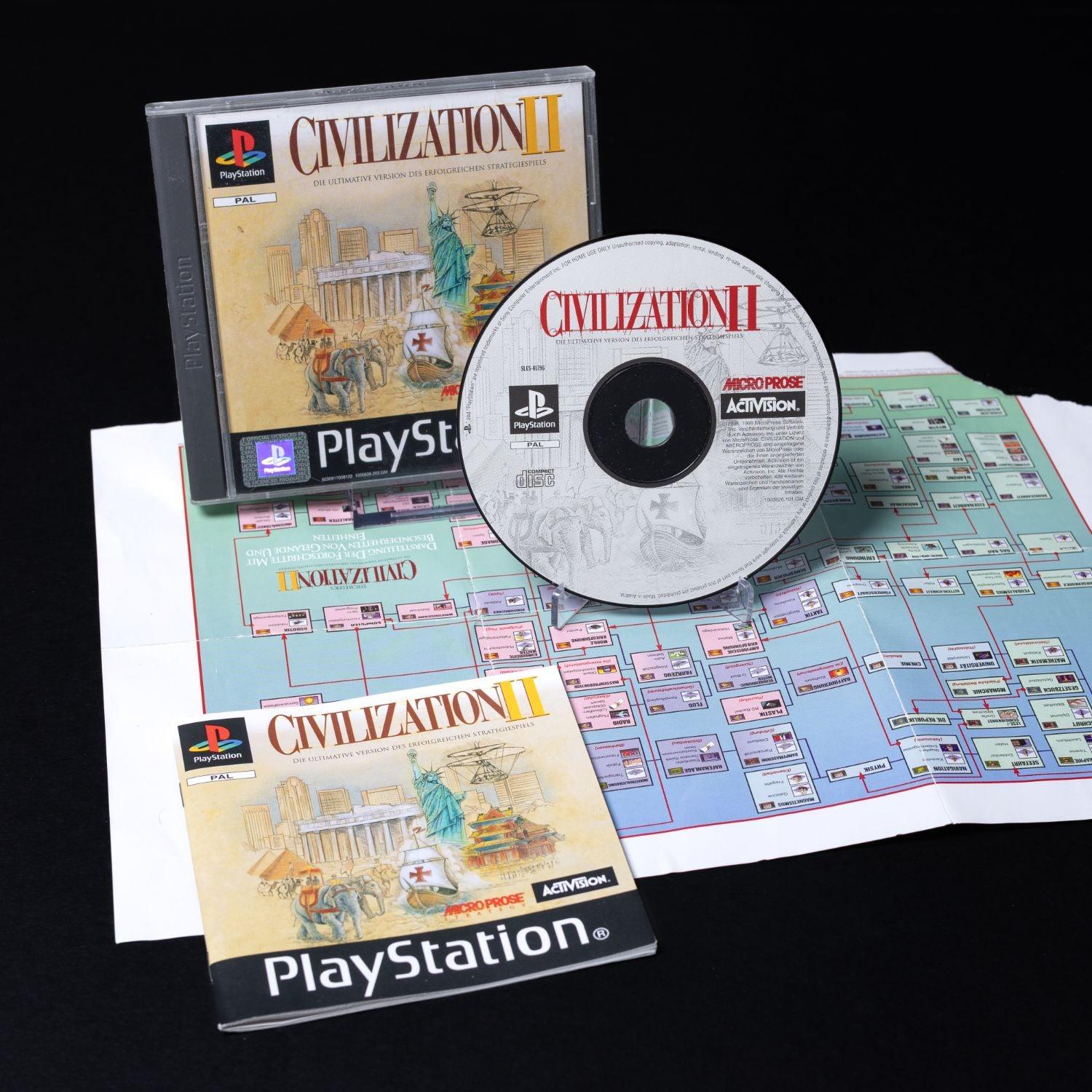 civilization-ii-playstation-ps1-cib-pal-zustand-sehr-gut-7 - Utopia Collectibles