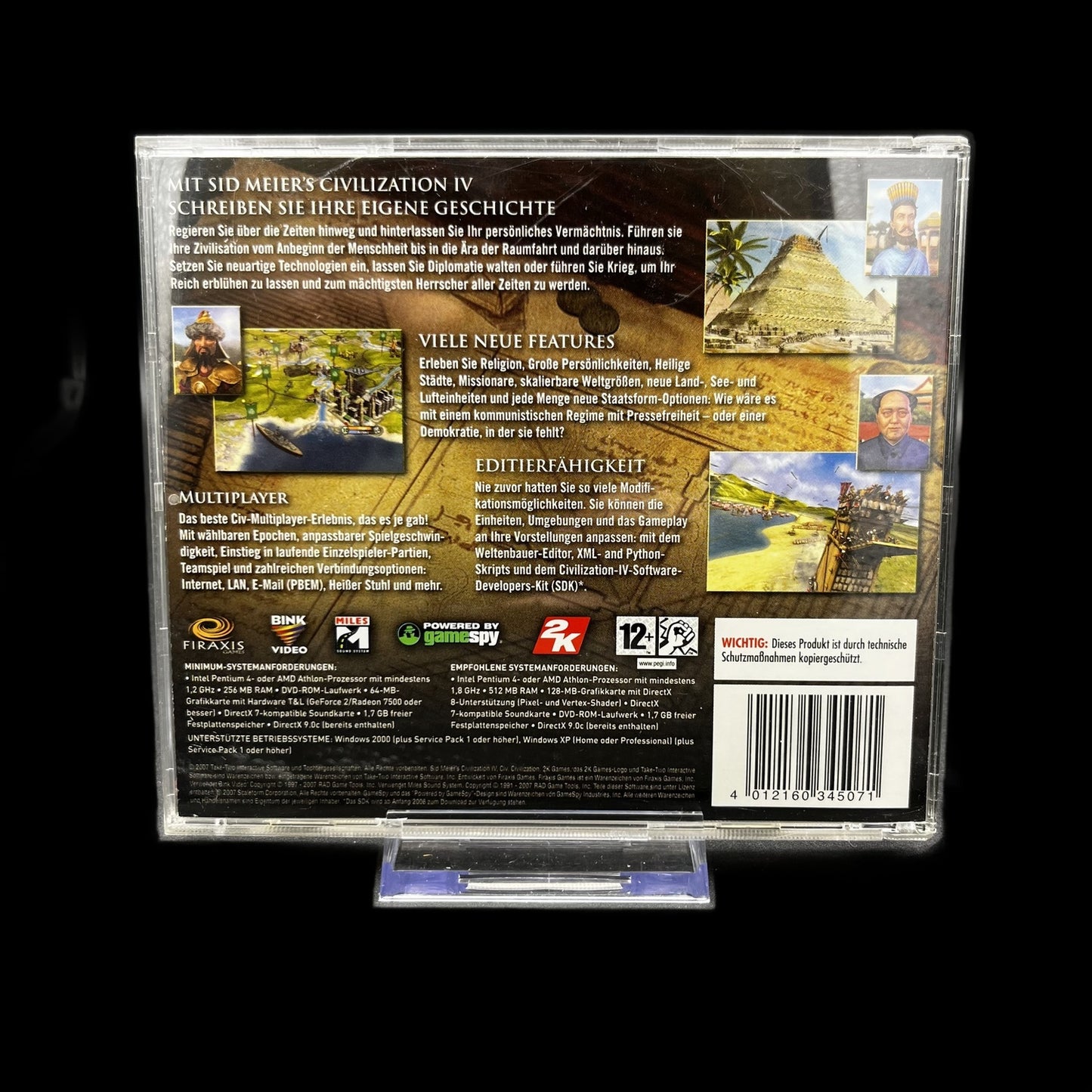 Civilization IV - PC - Complete in Box - deutsch - Gebraucht