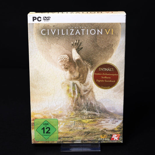civilization-vi-pc-cd-rom-big-box-cib-mit-stoffkarte-zustand-sehr-gut-2 - Utopia Collectibles