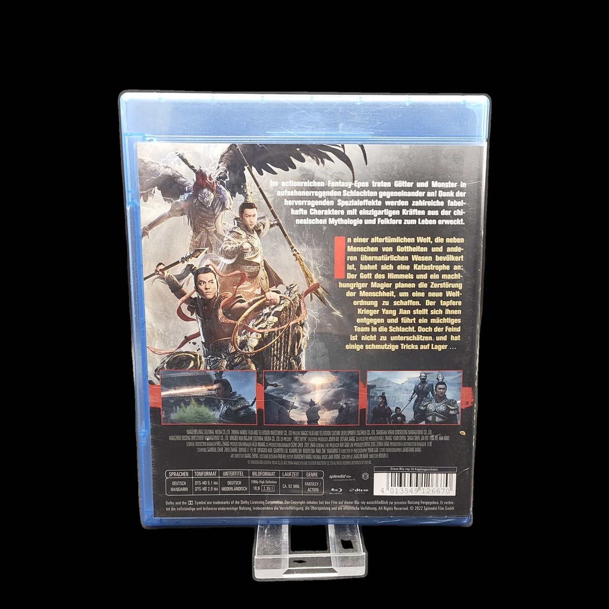 Clash of Gods - Krieg der Titanen - Wendecover - Fantasie - Blu-Ray - Gebraucht