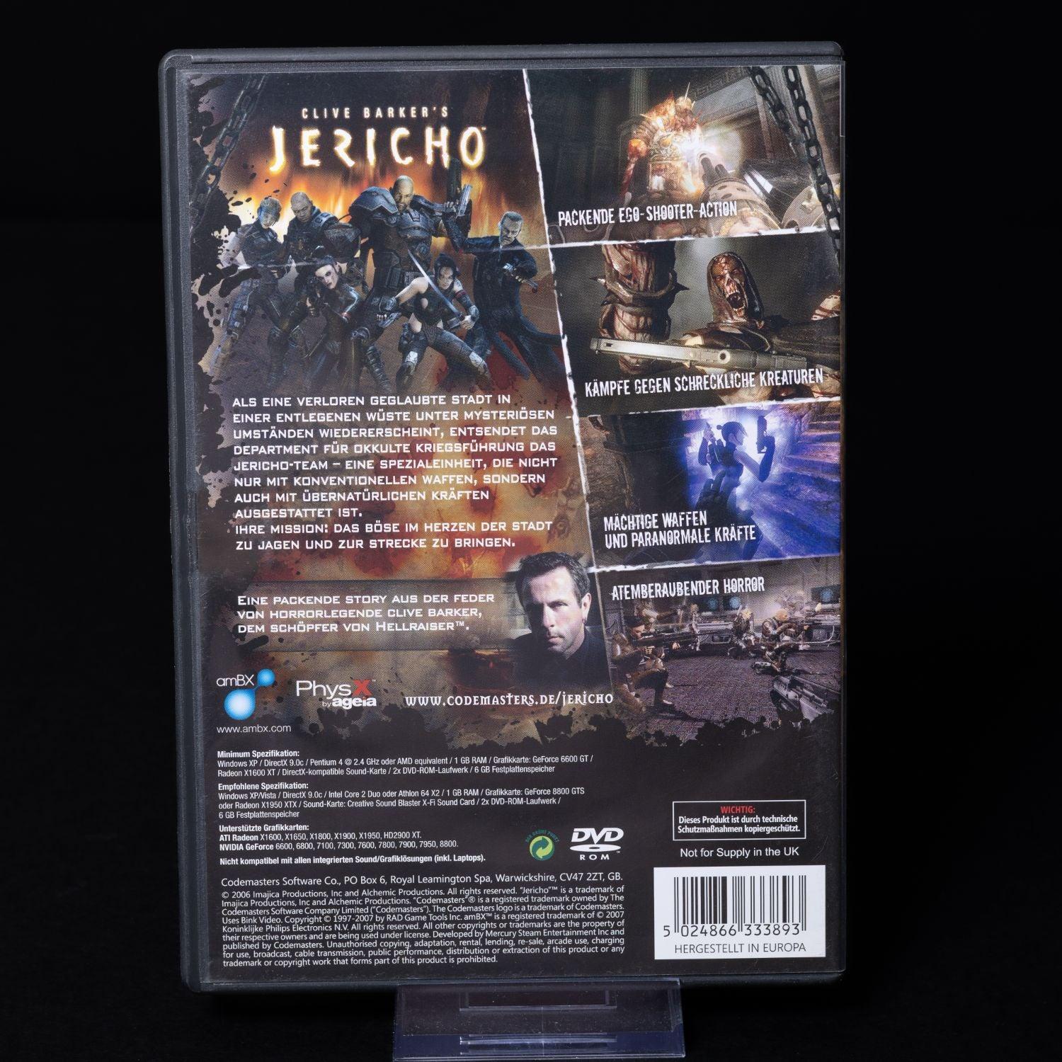 clive-barkers-jericho-pc-dvd-rom-spiel-cib-zustand-gut-2 - Utopia Collectibles