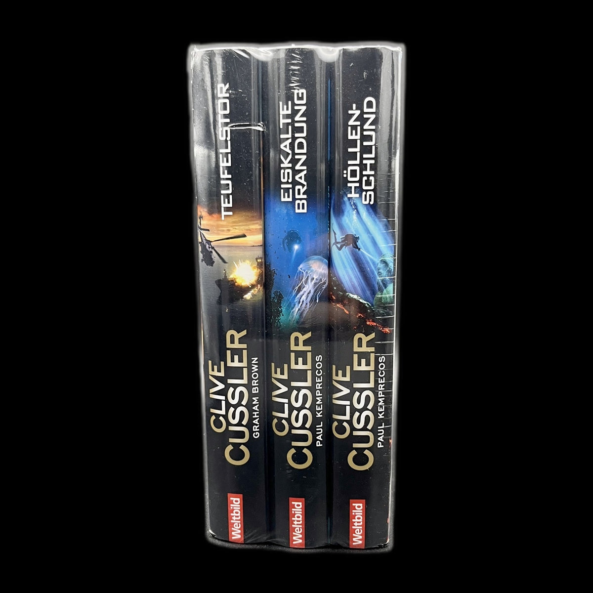 Clive Cussler - Kurt-Austin-Reihe - 3er Buch-Set - Hardcover - Gebunden - NEU