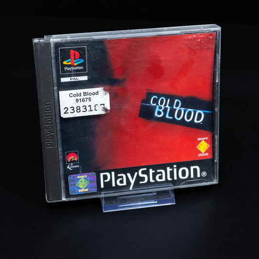 Cold Blood - Playstation PS1 - PAL - CiB - Zustand Okay (Case beschädigt)
