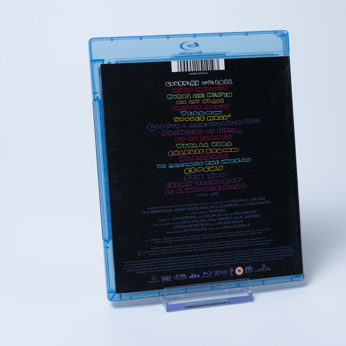 Coldplay Live 2012 - 2-Disc Blu-Ray - mit Begleitheft - Musik Konzert
