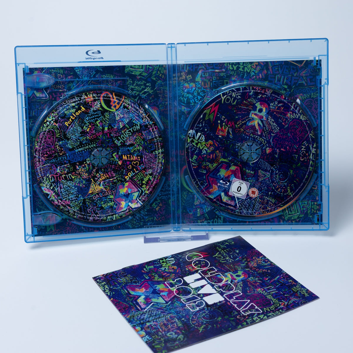 Coldplay Live 2012 - 2-Disc Blu-Ray - mit Begleitheft - Musik Konzert