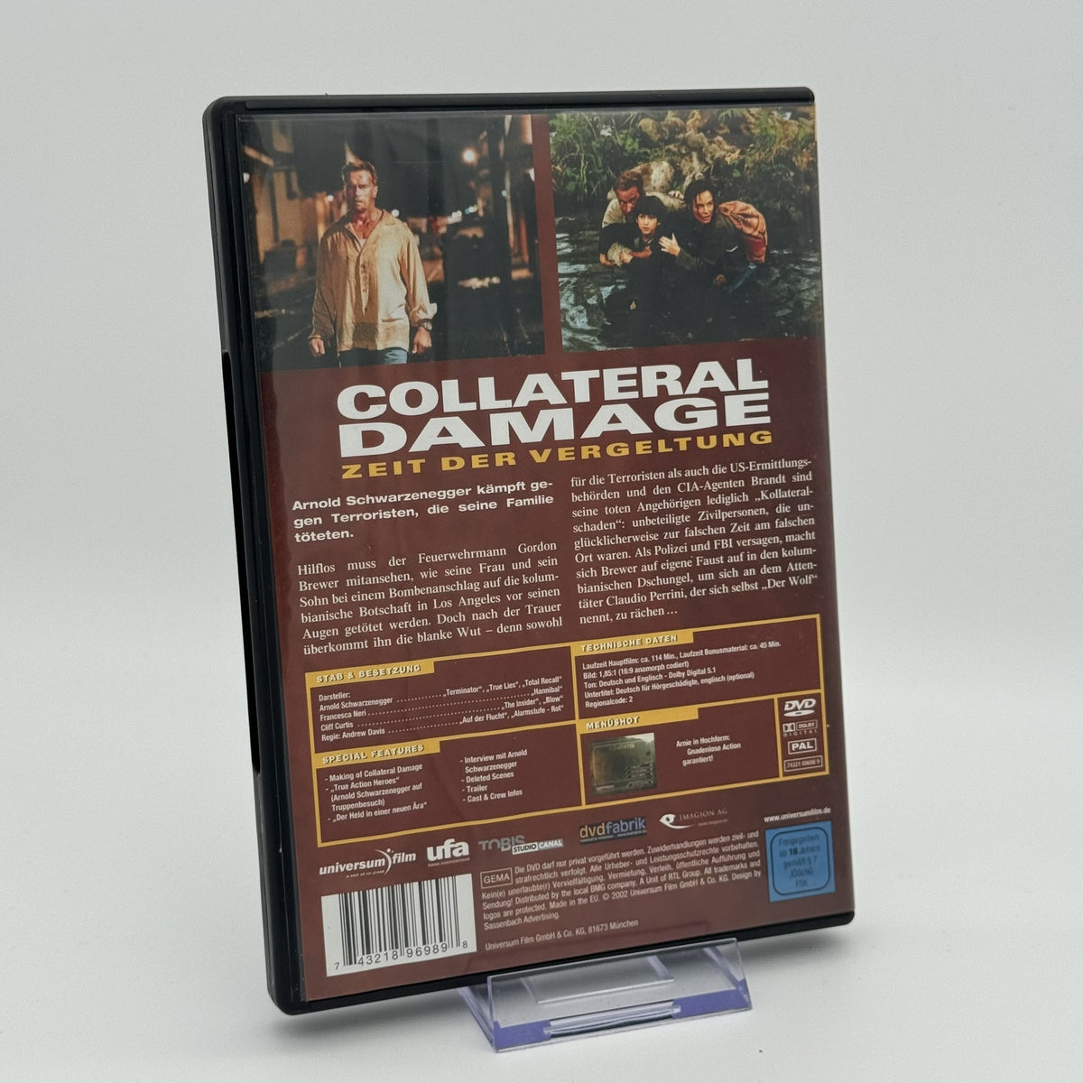 Collateral Damage - Zeit der Vergeltung - DVD mit Einleger - DVD - Sehr Gut