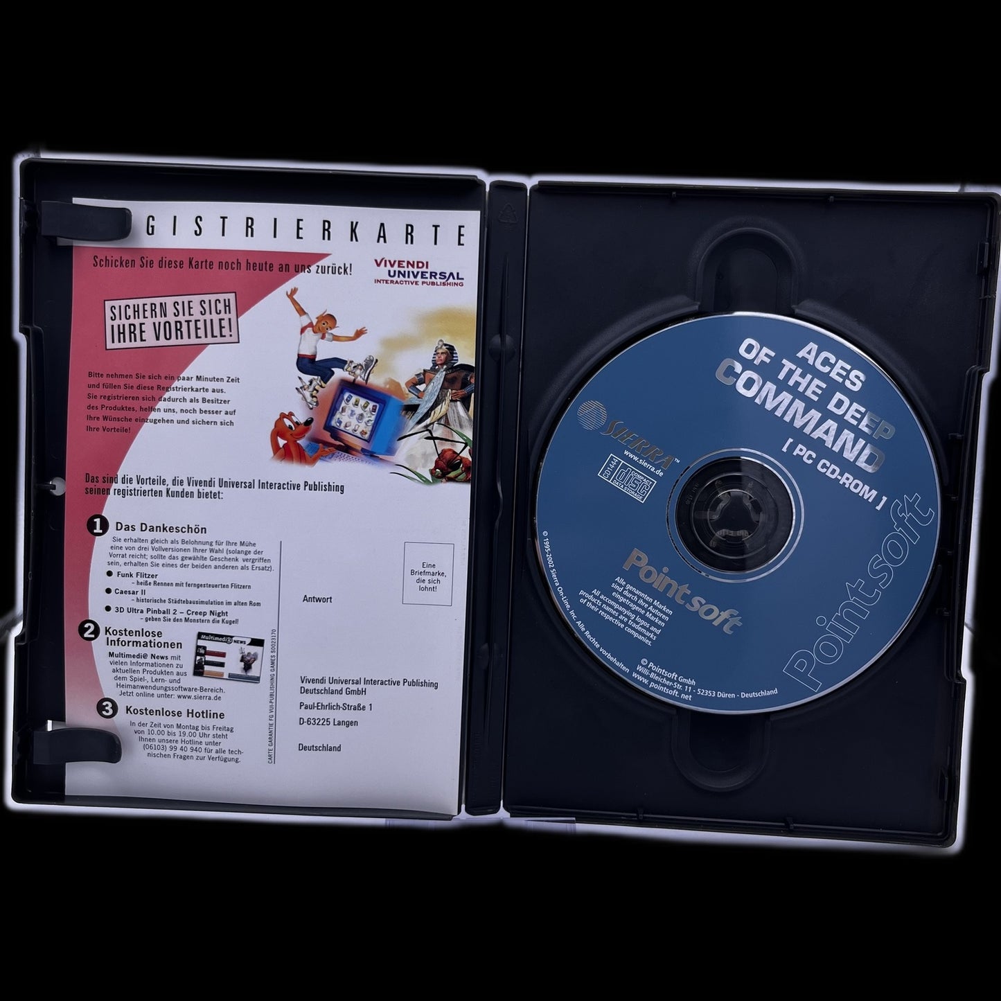 Command Aces of the Deep - PC - Complete in Box - deutsch - Gebraucht