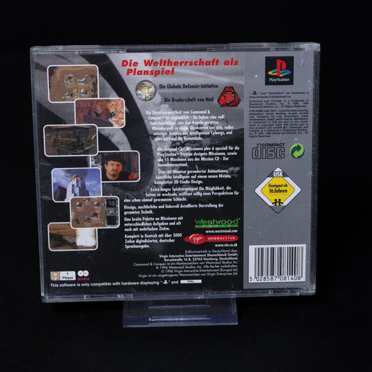 Command & Conquer: Der Tiberiumkonflikt - PS1 Platinum - CiB - Zustand Sehr Gut