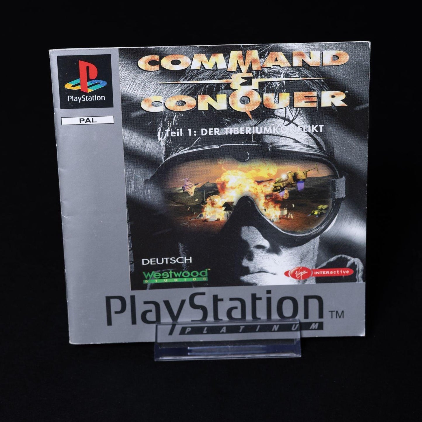 Command & Conquer: Der Tiberiumkonflikt - PS1 Platinum - CiB - Zustand Sehr Gut