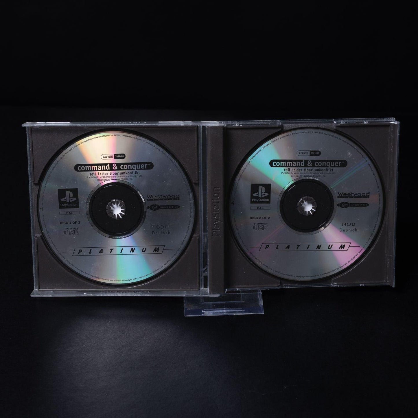 Command & Conquer: Der Tiberiumkonflikt - PS1 Platinum - CiB - Zustand Sehr Gut