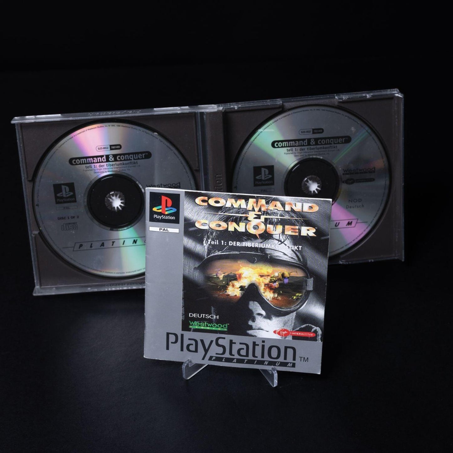 Command & Conquer: Der Tiberiumkonflikt - PS1 Platinum - CiB - Zustand Sehr Gut