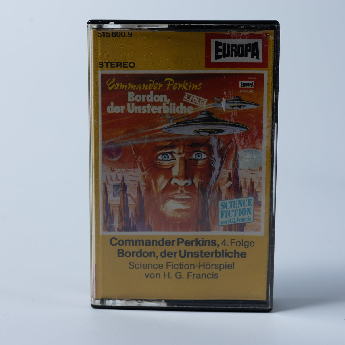 Commander Perkins - Hörspiel Kassette Folge 4 - Bordon der Unsterbliche - DE