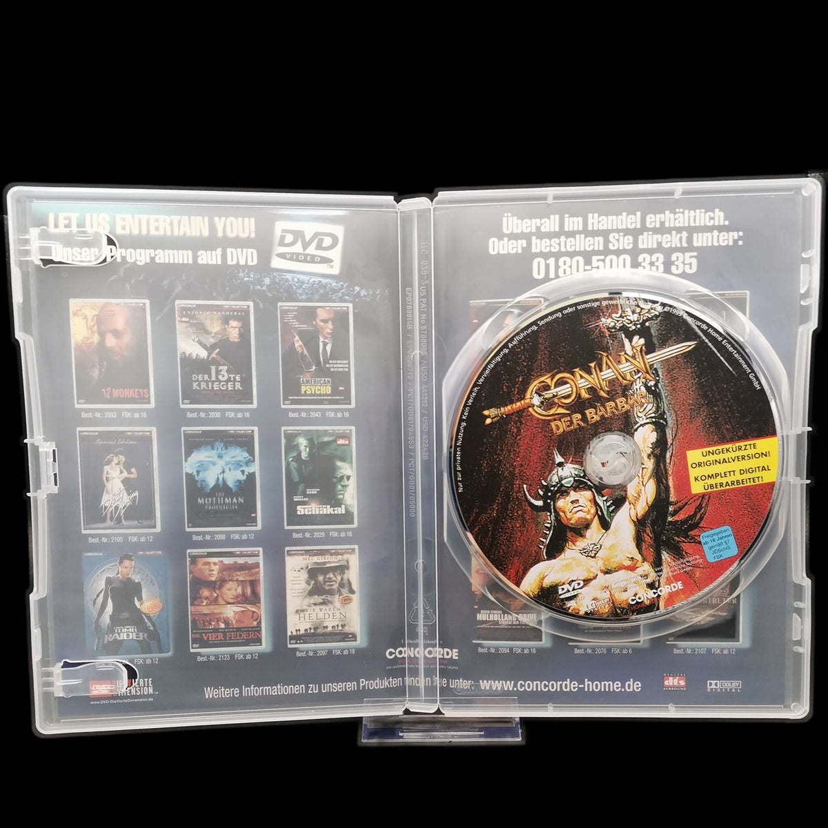 Conan der Barbar - Conan - Ungekürzte Originalversion - DVD - Film - Gebraucht