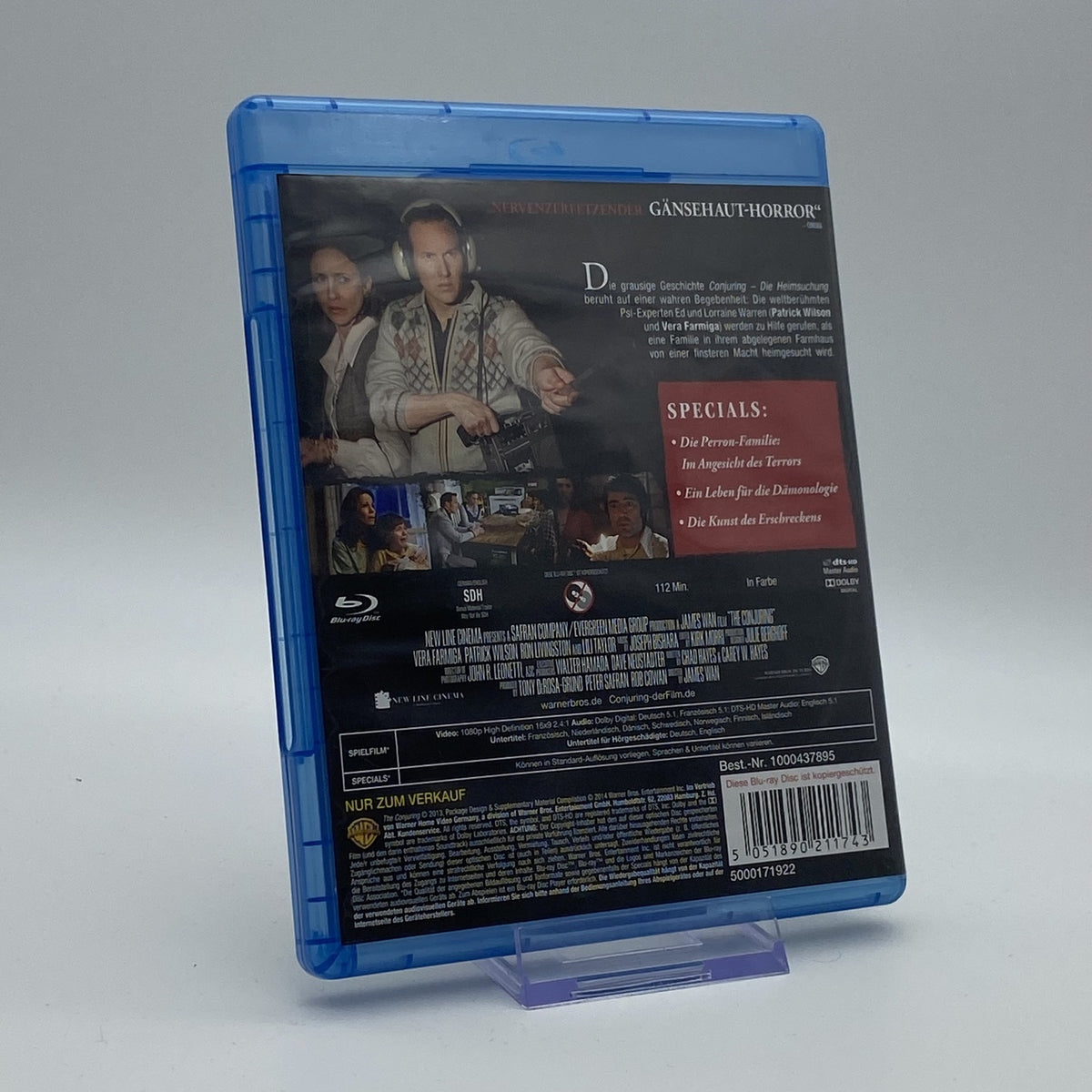 Conjuring - Die Heimsuchung - The Conjuring - Blu-Ray - Film - Zustand Sehr Gut