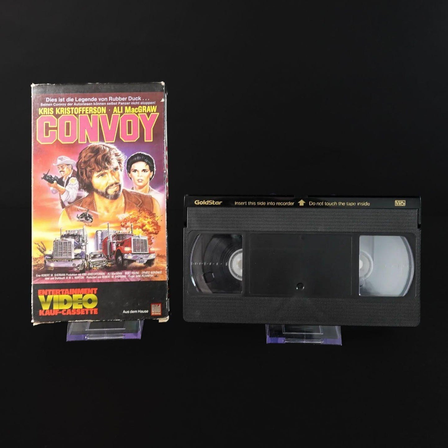 convoy-entertainment-video-vhs-papp-huelle-kris-kristofferson-zustand-gut-2 - Utopia Collectibles