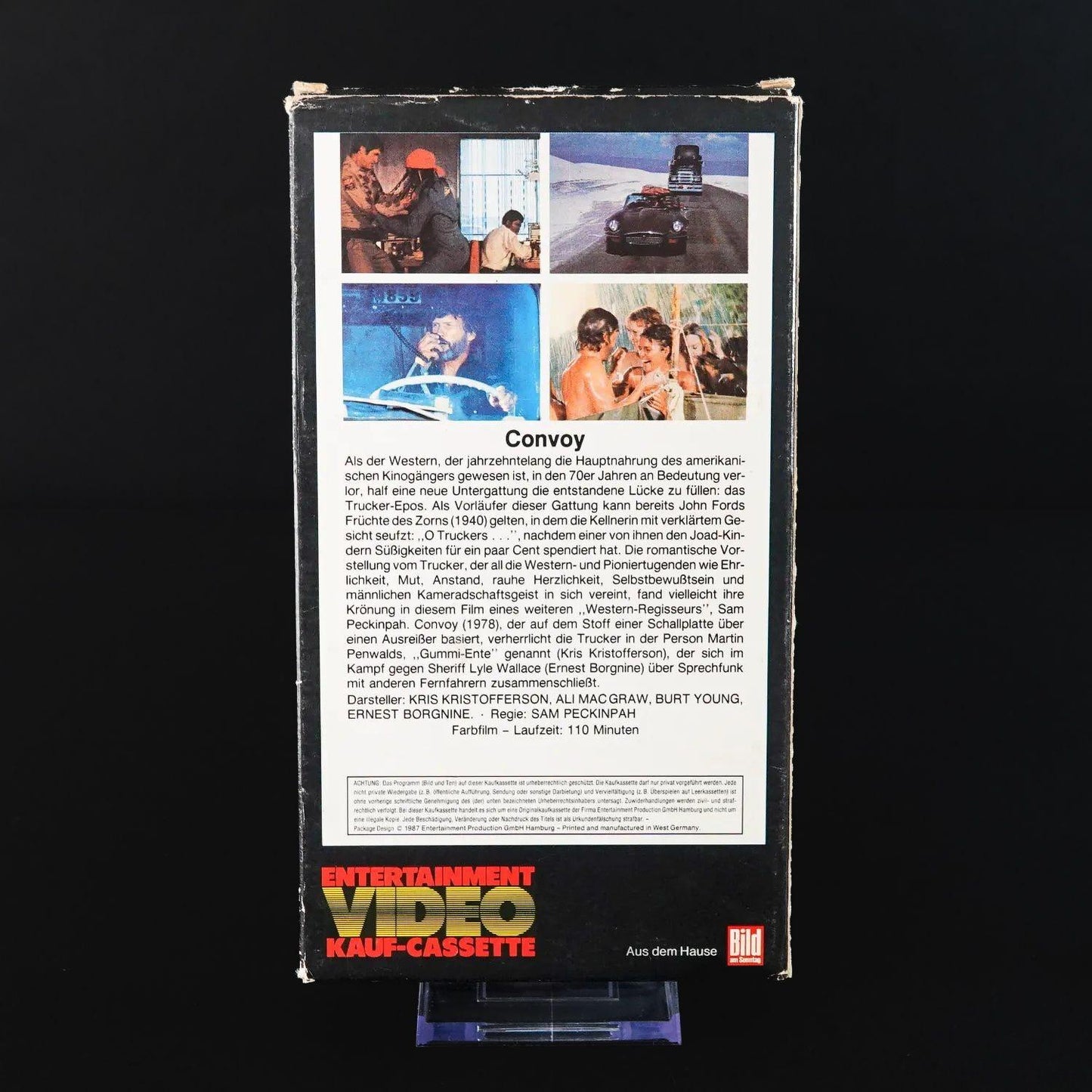convoy-entertainment-video-vhs-papp-huelle-kris-kristofferson-zustand-gut-3 - Utopia Collectibles