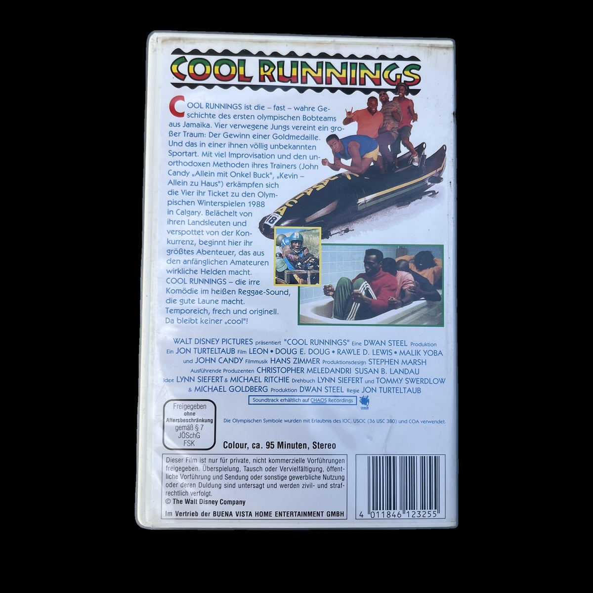 Cool Runnings - Disney - Mit Original-Videoclip - Komödie - PAL - Gebraucht