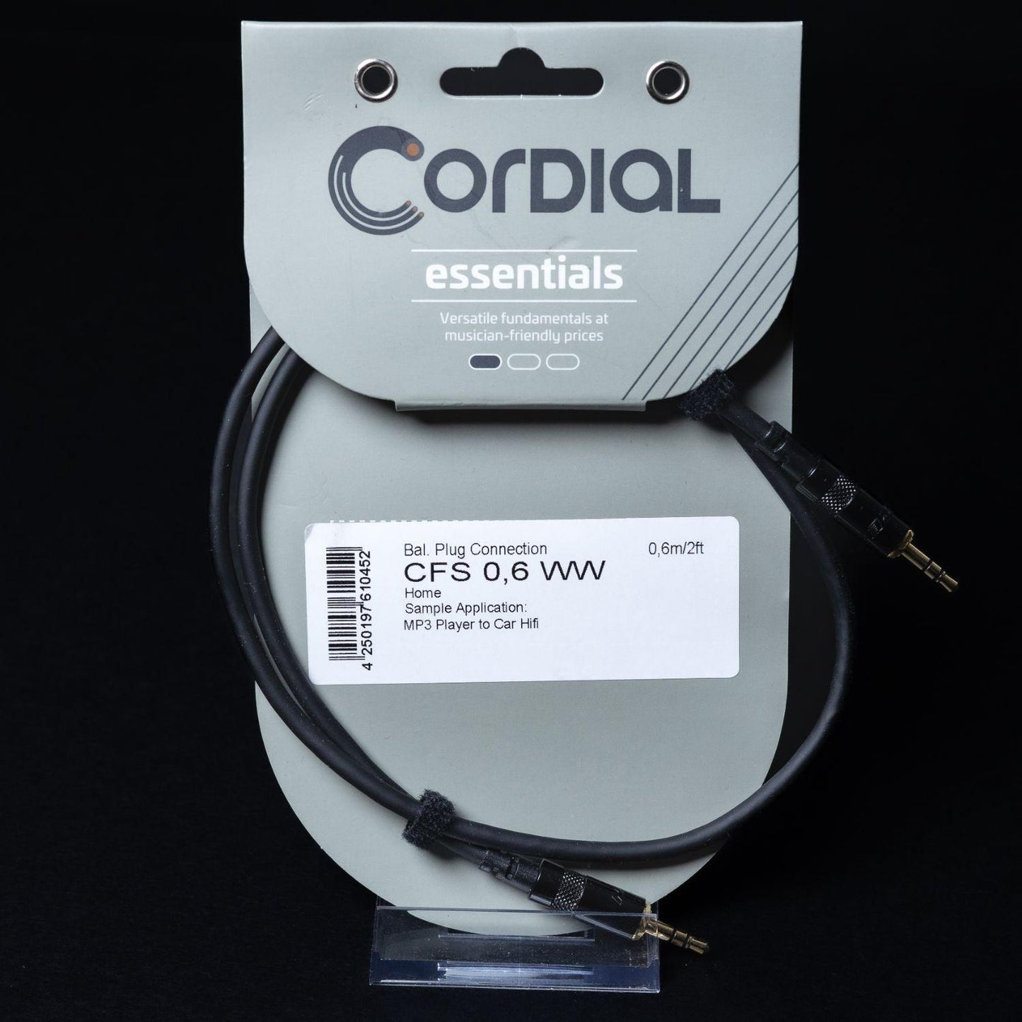 cordial-essentials-klinke-35-mm-verbindungs-kabel-cfs-06-ww - Utopia Collectibles