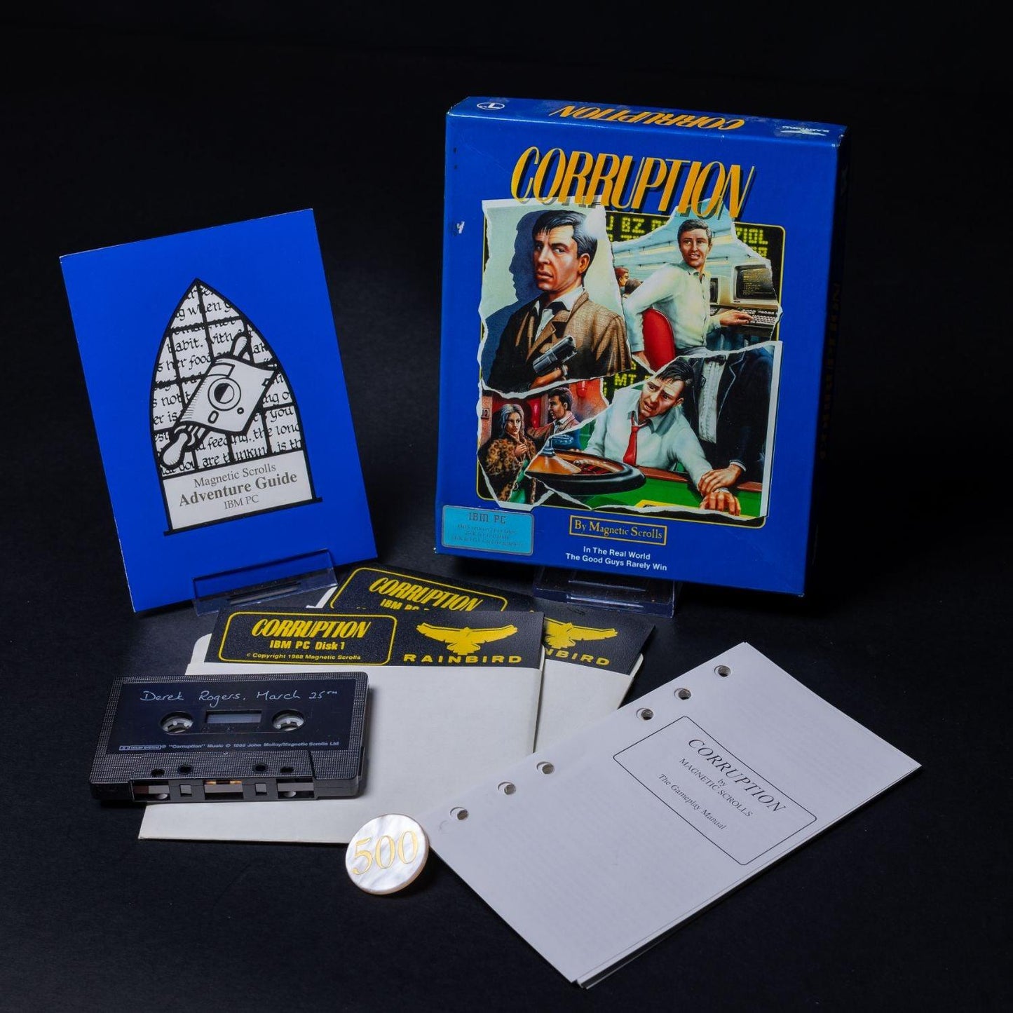 Corruption - Magnetic Scrolls - PC IBM / MS-DOS Spiel - Big Box CiB Komplett