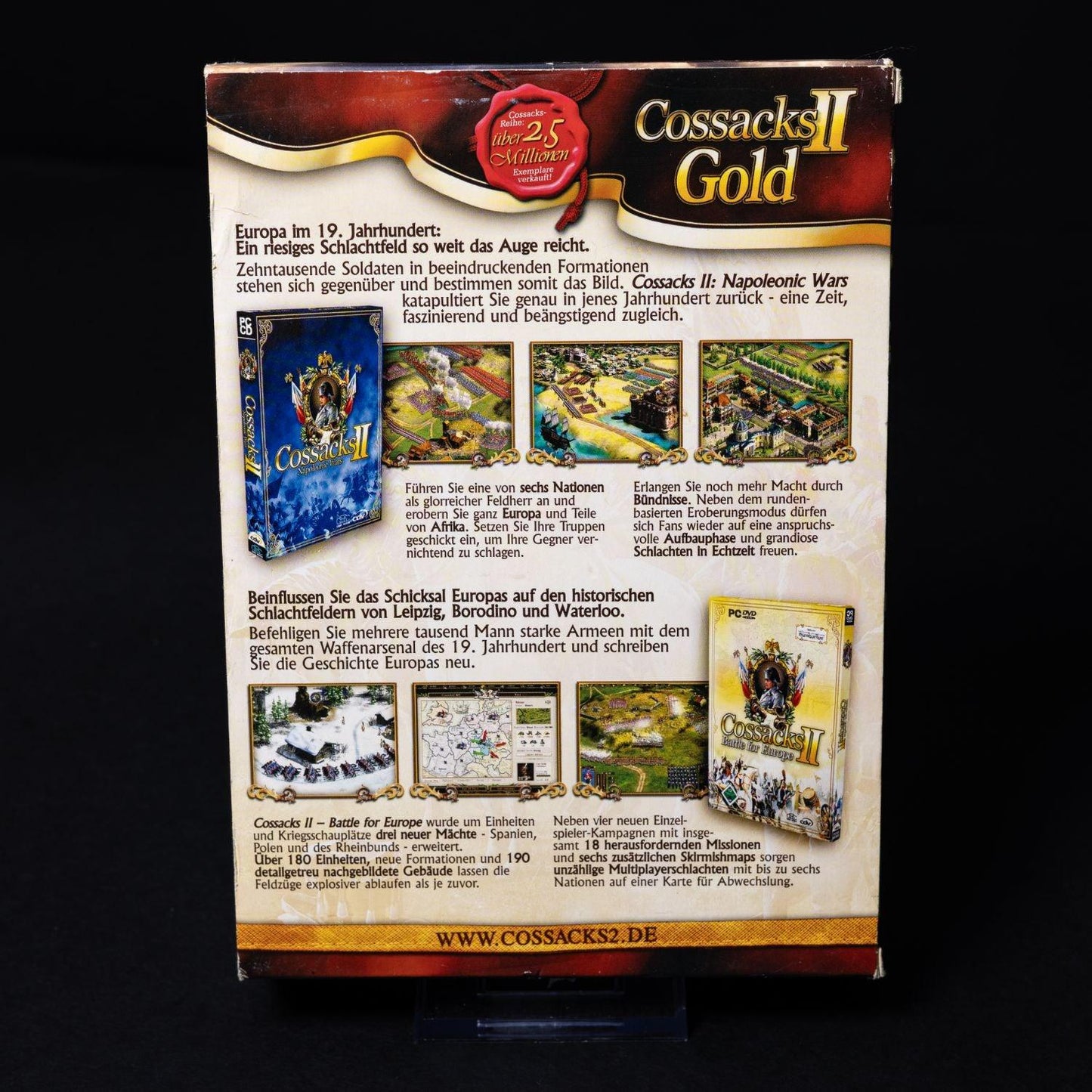 cossacks-ii-gold-napoleonic-wars-battle-for-europe-pc-game-im-papp-schuber-3 - Utopia Collectibles