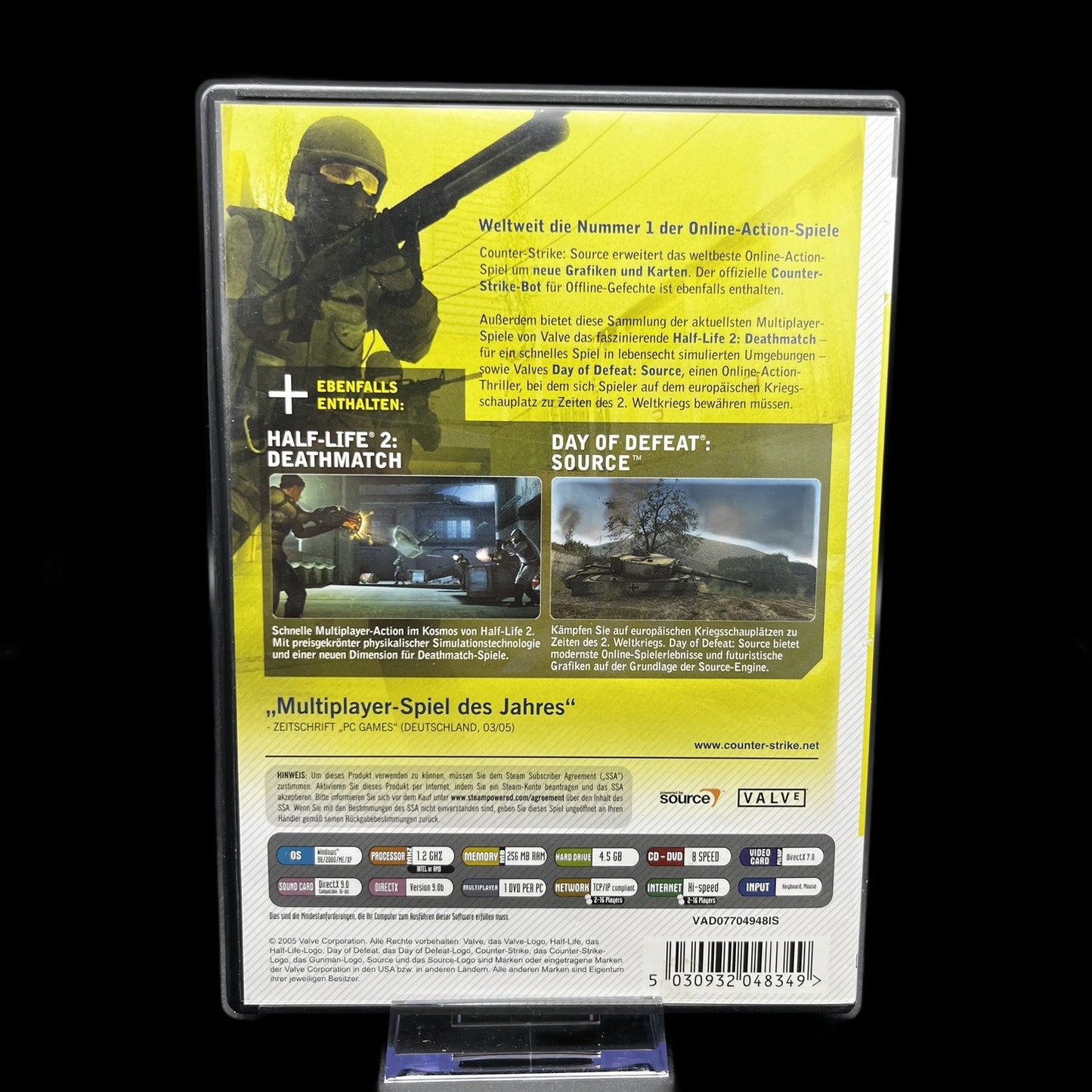 Counter-Strike Source - PC - Complete in Box - deutsch - Gebraucht