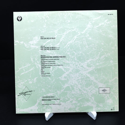 Cousin Rachel - You Give Me So Much - Vinyl 12'' - Electronic - NM / NM
