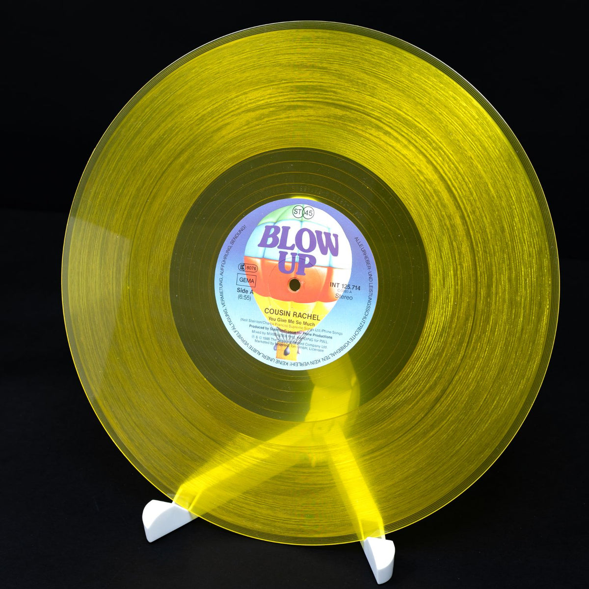 Cousin Rachel - You Give Me So Much - Vinyl 12'' - Electronic - NM / NM
