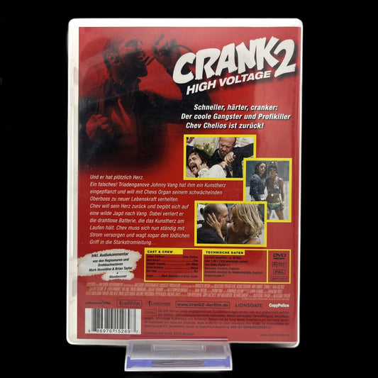 Crank 2: High Voltage - Crank - Wendecover - DVD - Action - Film - Gebraucht