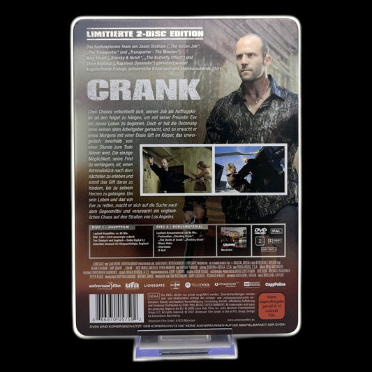 Crank - Limitierte 2-Disc Edition - Steelbook - Action - DVD - Film - Gebraucht