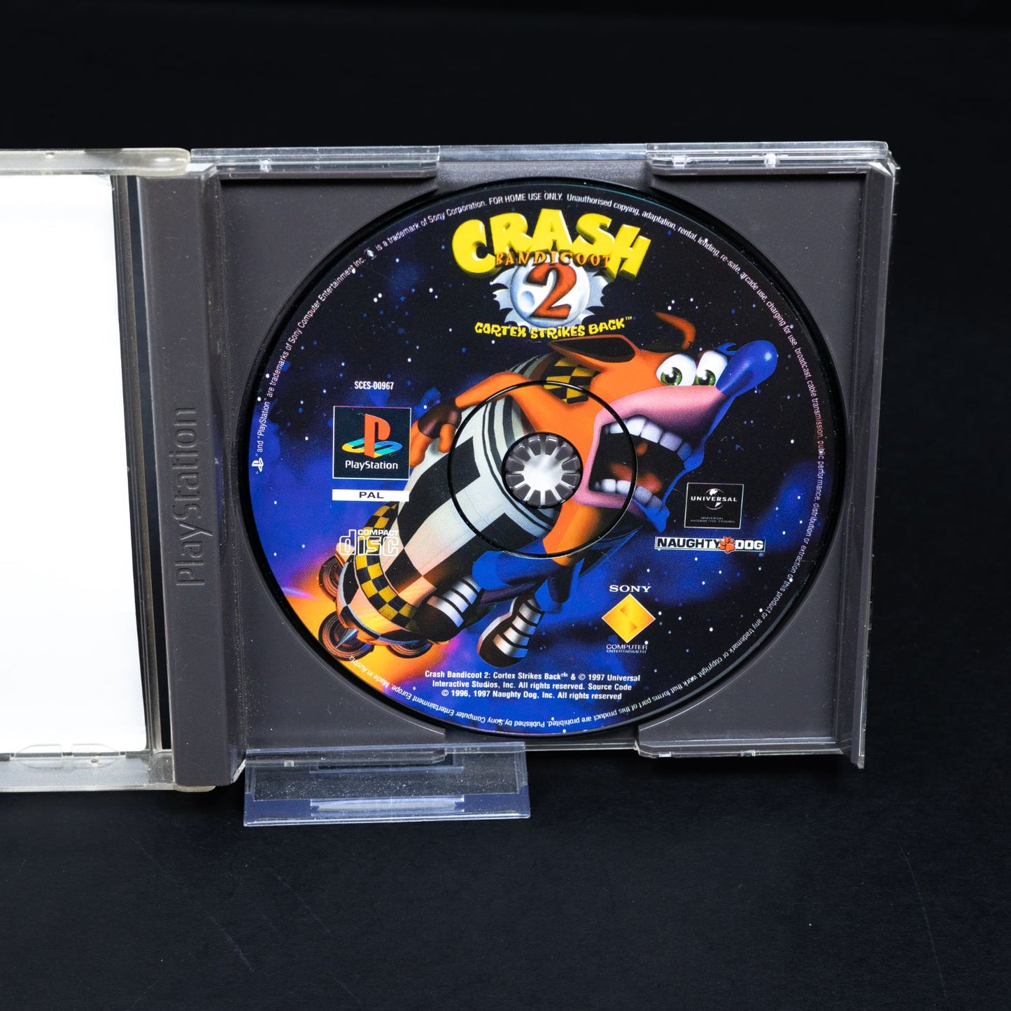 Crash Bandicoot 2 - Playstation PS1 Spiel - PAL - Zustand Sehr Gut