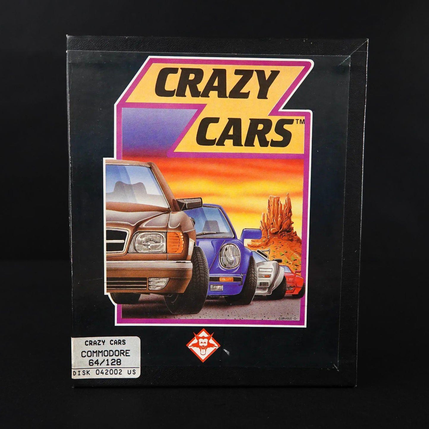 crazy-cars-commodore-64-c64-128-diskette-cib-mit-anleitung-englisch-5 - Utopia Collectibles