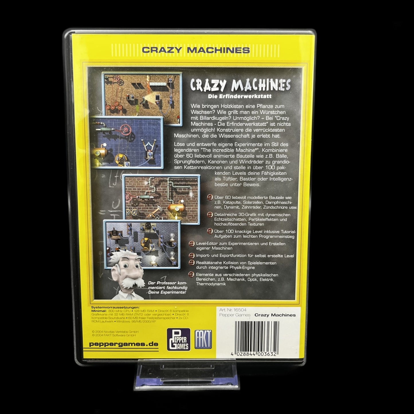 Crazy Machines - Die Erfinderwerkstatt - PC - deutsch - Gebraucht