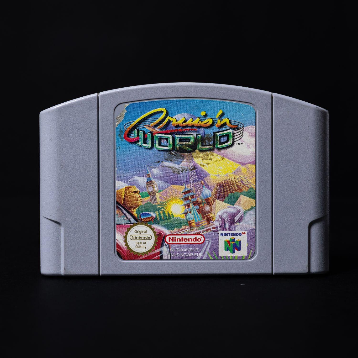 cruisn-world-nintendo-64-spiel-n64-game-pak-pal-englisch-nur-modul-1 - Utopia Collectibles