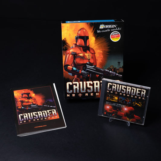 Crusader: No Remorse - PC CR-ROM - Big Box mit Anleitung - Top Zustand - FSK 18