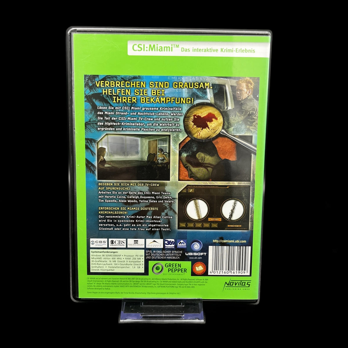 CSI-Miami - PC - Complete in Box - PAL - deutsch - Gebraucht
