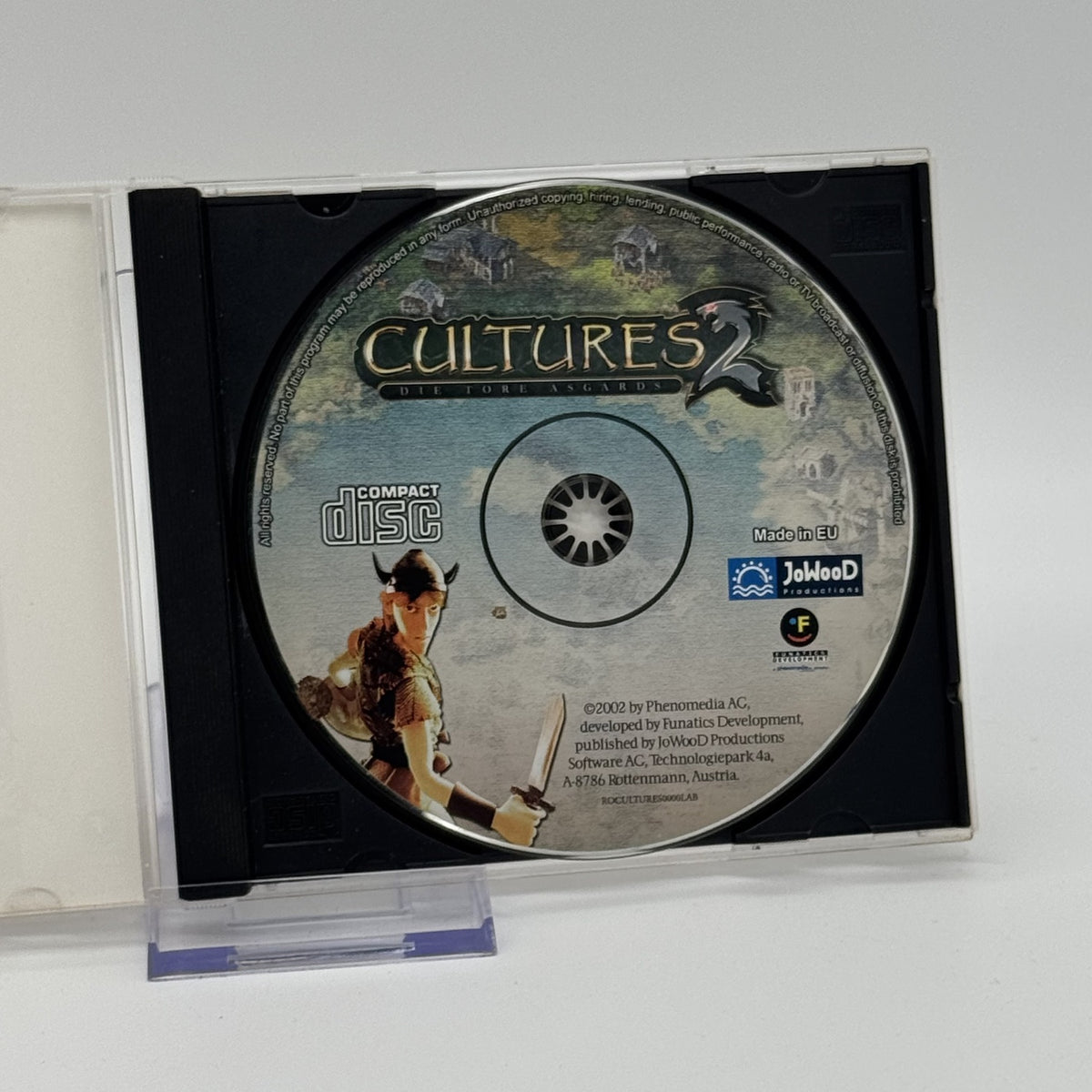Cultures 2 - Die Tore Asgards - PC CD-ROM Spiel - Deutsch - Zustand Sehr Gut