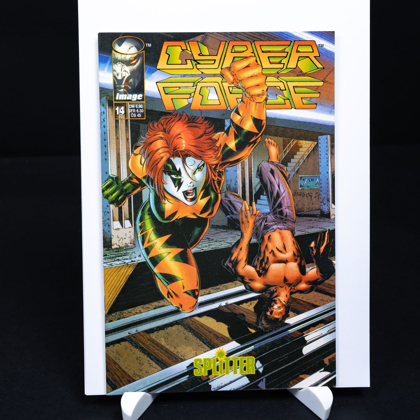 Cyber Force - Comic #14 (1997) - Buchhandelsausgabe - Deutsch - Z 1