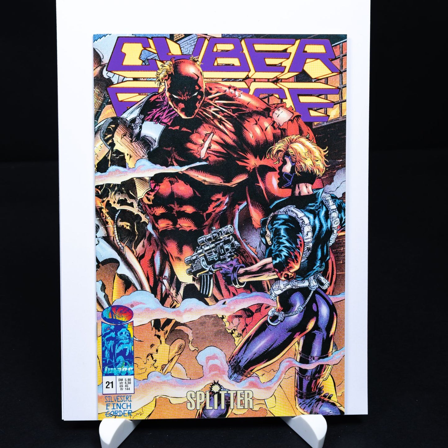 Cyber Force - Comic #21 (1997) - Buchhandelsausgabe - Deutsch - Z 1