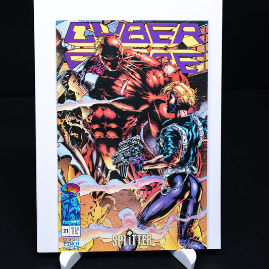 Cyber Force - Comic #21 (1997) - Buchhandelsausgabe - Deutsch - Z 1