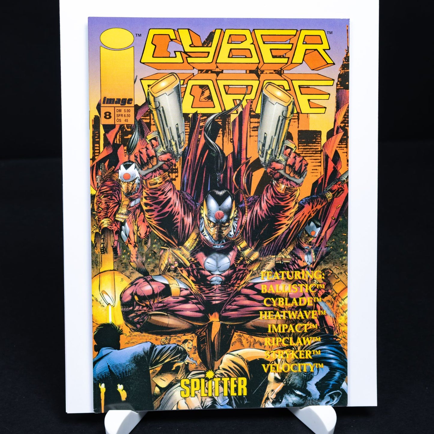 Cyber Force - Comic #8 (1997) - Buchhandelsausgabe - Deutsch - Z 1